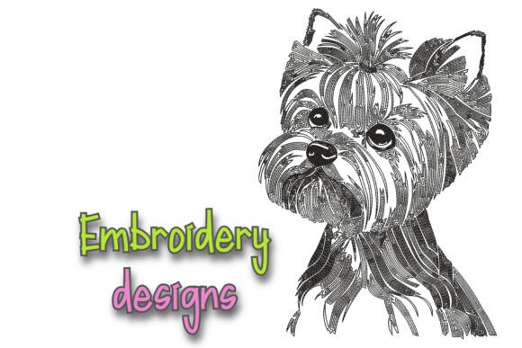 Yorkshire Terrier Dog Embroidery Design Review